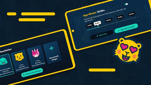 Elternbereich in der KiKA-App | Rechte: KiKA