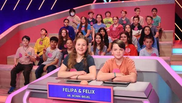Erste Reihe-Kids Felipa und Felix