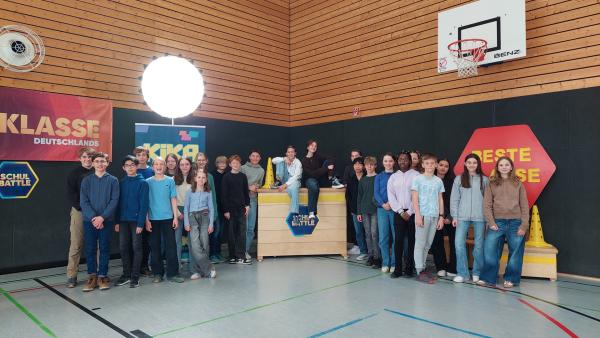 Klasse 7C des Uhland-Gymnasiums aus Tübingen | Rechte: Bavaria Entertainment