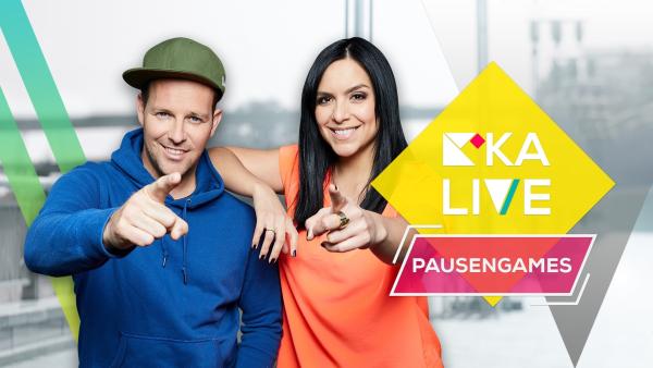 Ben und Jess präsentieren KiKA LIVE PAUSENGAMES.  | Rechte: KiKA