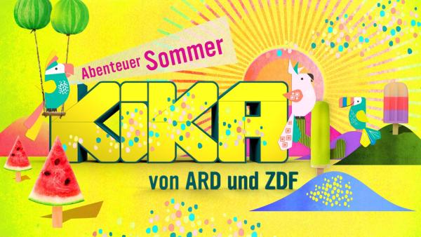 Logo KiKA-Sommer-Programm 2021 "Abenteuer Sommer"