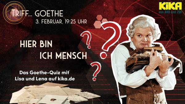 Goethe-Quiz mit Lisa & Lena | Rechte: KiKA/Sabine Finger