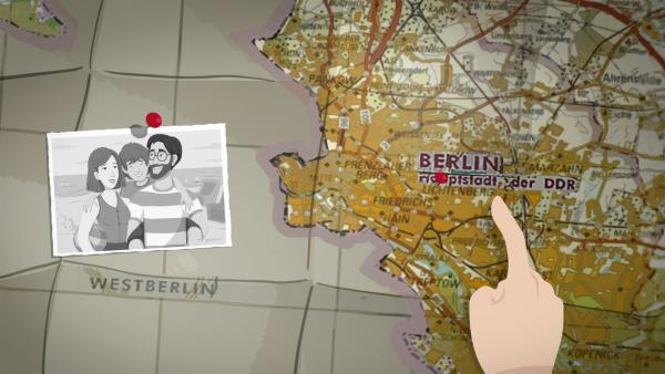 Hier ist Pauls neues Zuhause: In Ostberlin bei seiner Oma. Seine Eltern wollten die DDR verlassen, wurden inhaftiert und in den Westen abgeschoben.