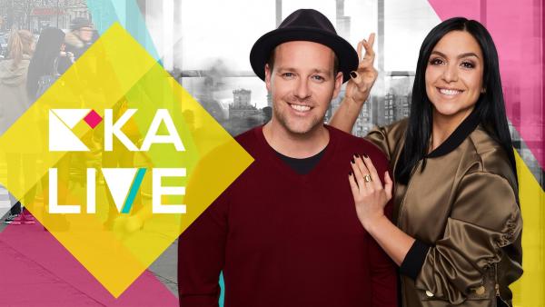 Die „KiKA LIVE“-Moderatoren Ben und Jess.
