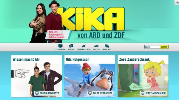 Startseite kika.de | Rechte: KiKA